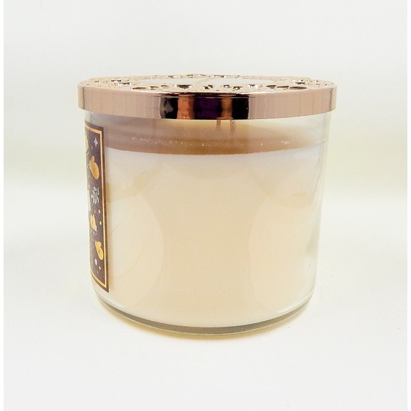 Bath and Body Works Hot Cocoa & Cream 3 Wick Candle 14.5 Ounce Essential Oils - Picture 2 of 8